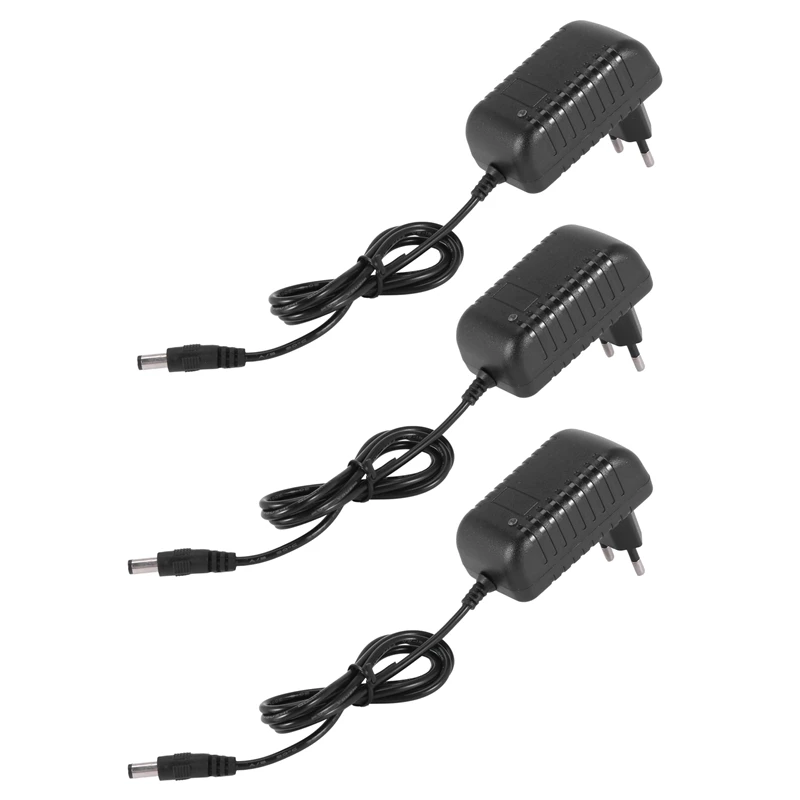 

3X AC 100-240V A DC 9V 2A Adapter Converter Power Supply Charger (EU Plug)