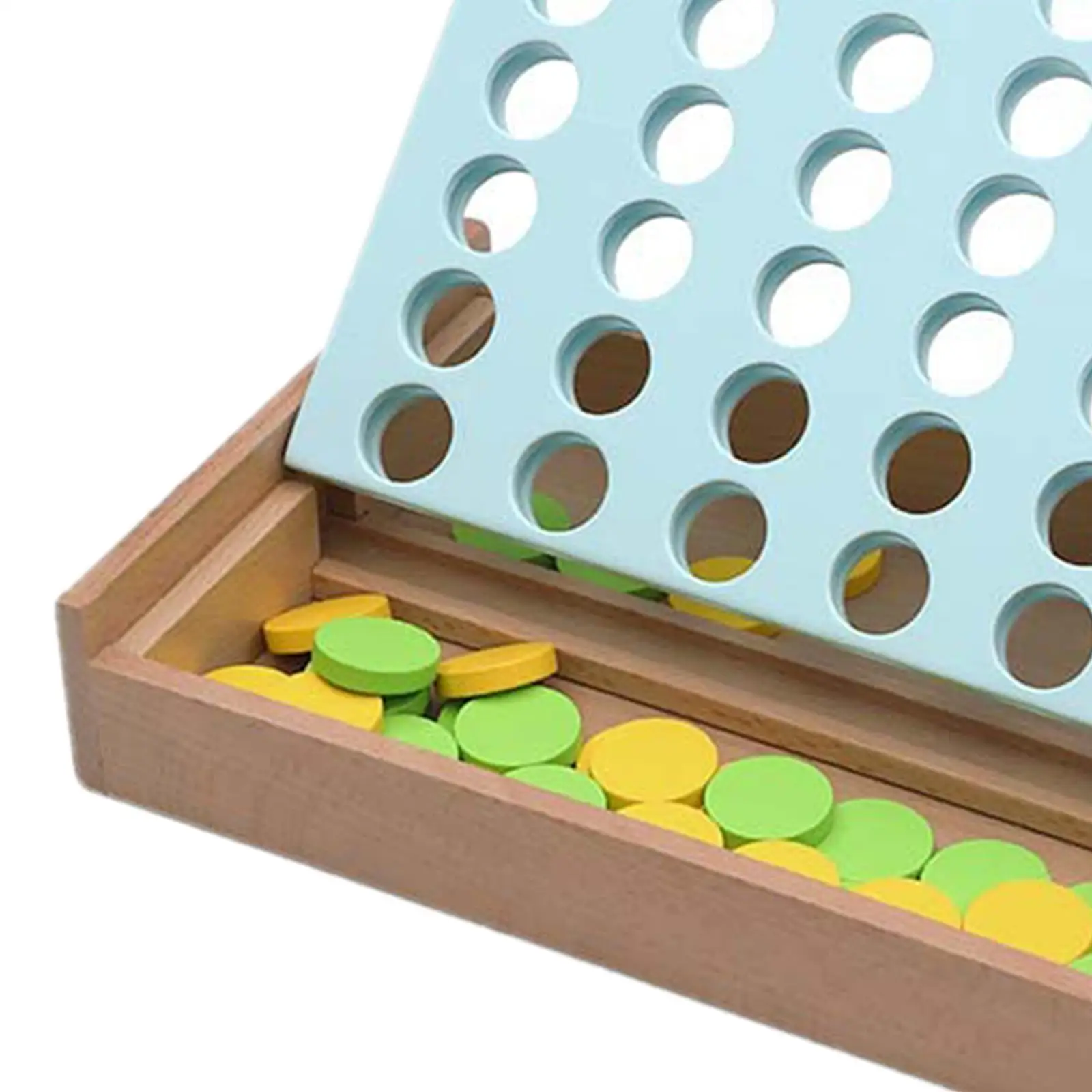 4-дюймовая деревянная настольная игра для подключения детей мальчиков и девочек