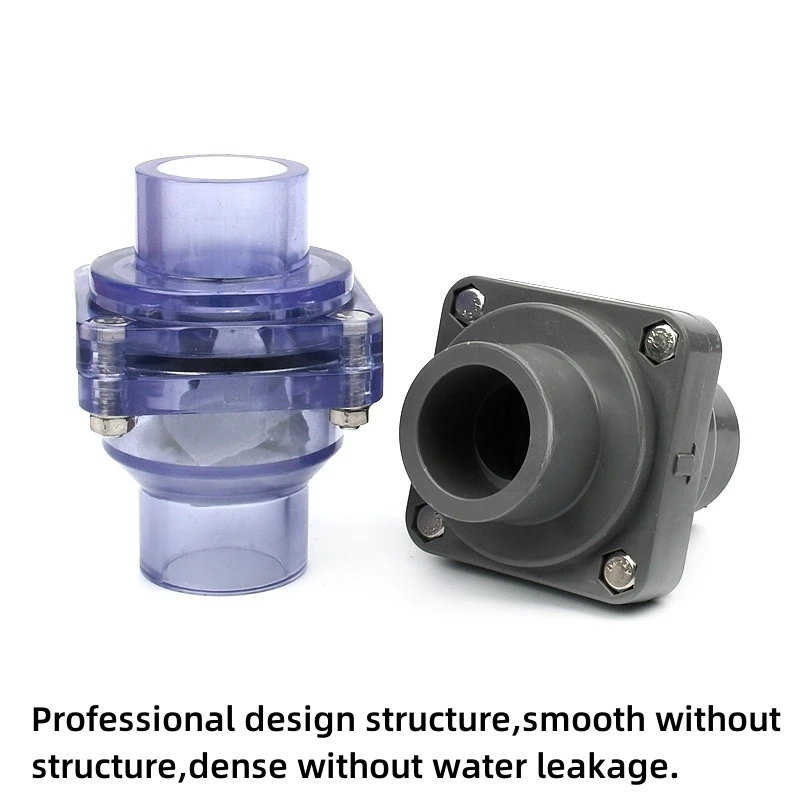 1 шт. обратный клапан из ПВХ для садового орошения 25-63 мм