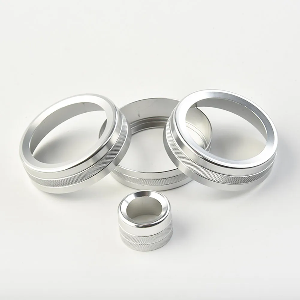 

Accessories Knob Button Console Covers Air Condition Volume For For L405 2013-2017 Trim 4pcs
