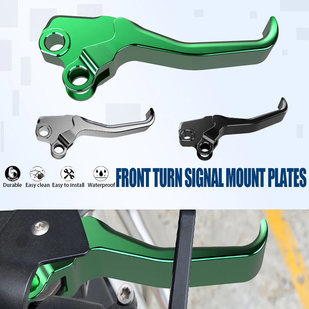 

Motocross Accessories For KAWASAKI KX250 KX500 KX80 KX100 KX 500 250 100 80 CNC Two Fingers Shorty Stunt Brake Levers Dirt bkie