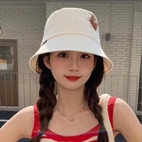 2022 new fisherman hat female spring autumn new hat fashion foreign style japan net red letter women sunshade hat summer
