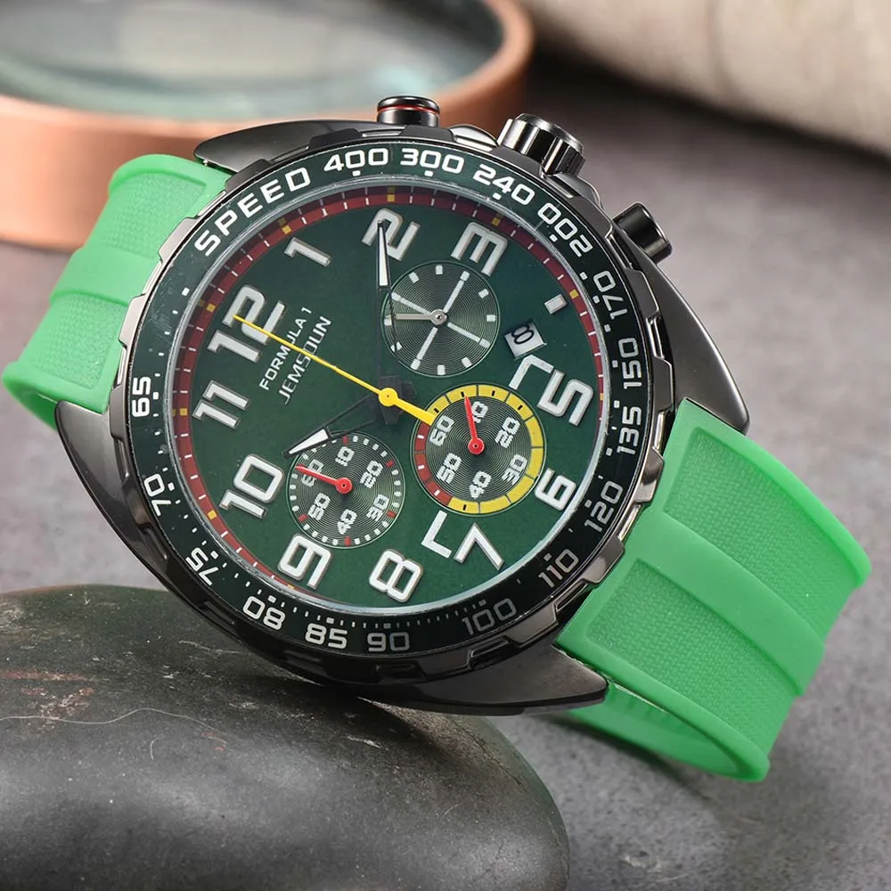 

Часы мужские кварцевые с хронографом и автоматической датой