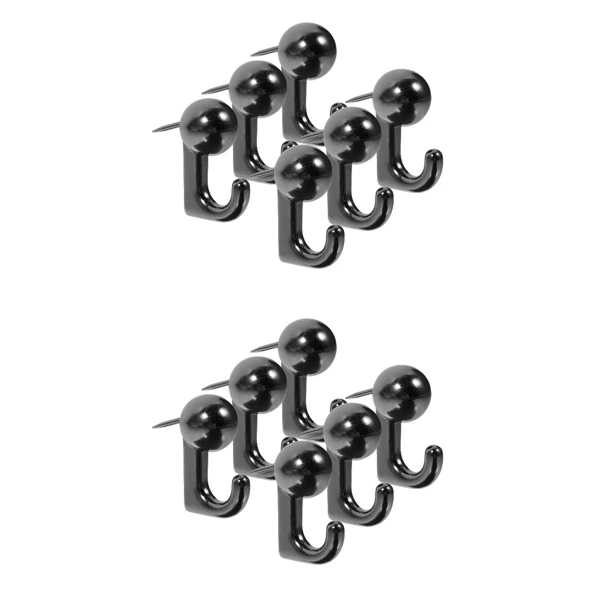 

40 Push Pin Hooks Alloy Thumb Tacks Decorative Wall Pin Picture Hanging Hooks