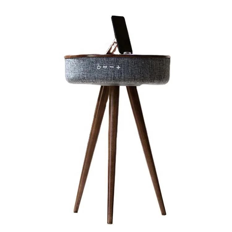 

Modern Functional Coffee Table Speaker Home Studio Smart Table with Built In 360 Bluetooth Speaker Cheap Wireless Speakers