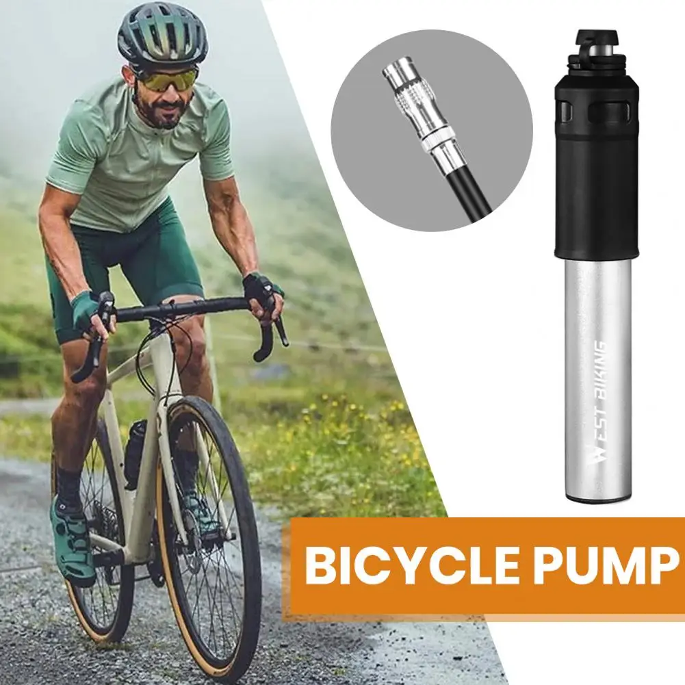 

Bike Accessories Compact High-pressure Mini Bike Pump for Tire Inflation Portable Hand Air Pump with Presta Valve Essential