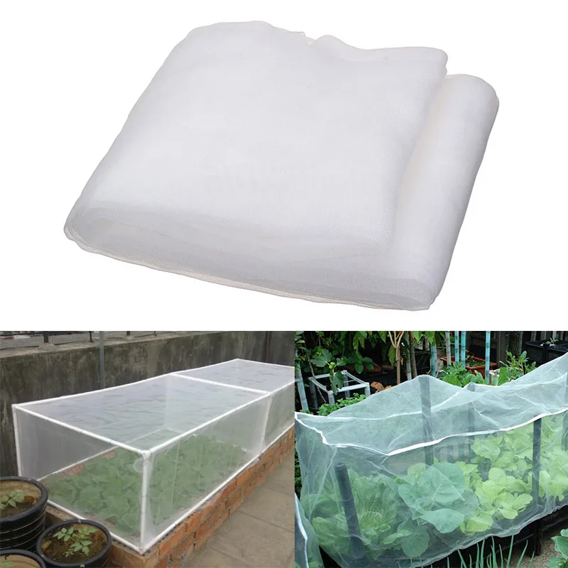 

Bug Insect Bird Net Barrier Vegetables Fruits Flowers Plant Protection Greenhouse Garden Orchard Netting сетка для растений