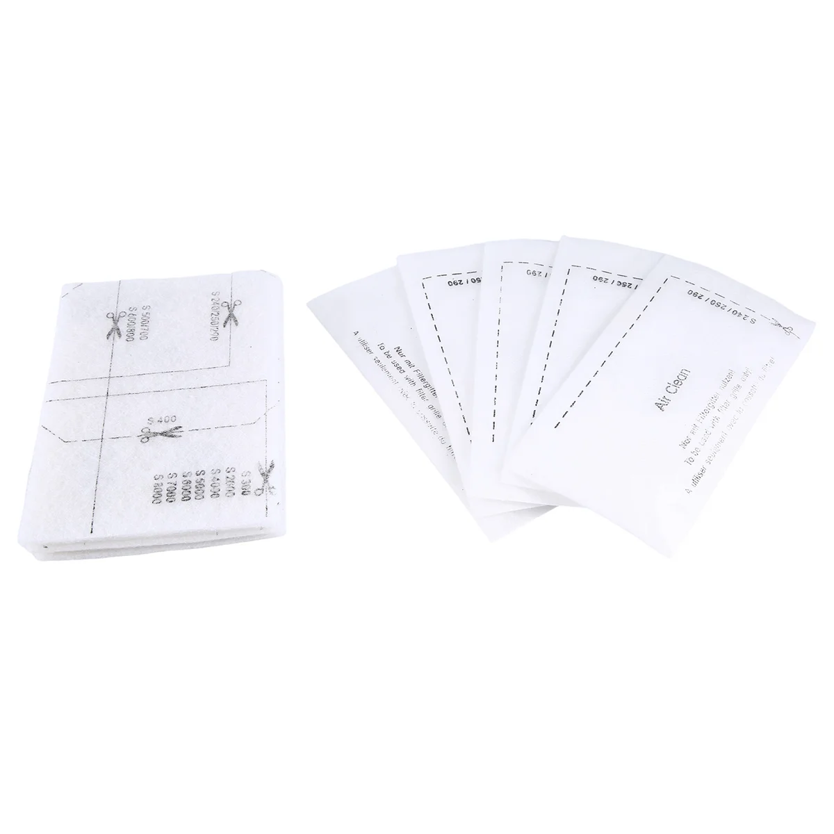 5-парный сменный аксессуар для пылесоса универсальный фильтр двигателя Miele