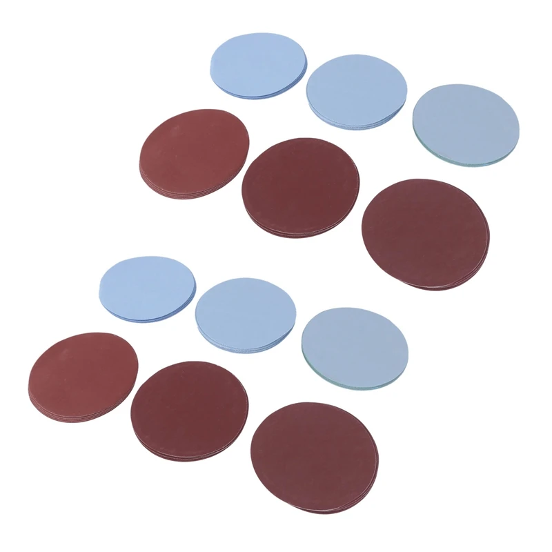 

60Ps 150mm /6 Inch Grit 1000 /1500 /2000 /3000/ 5000/ 7000 Sanding Discs Hook Loop Sandpaper Round Sandpaper Disk