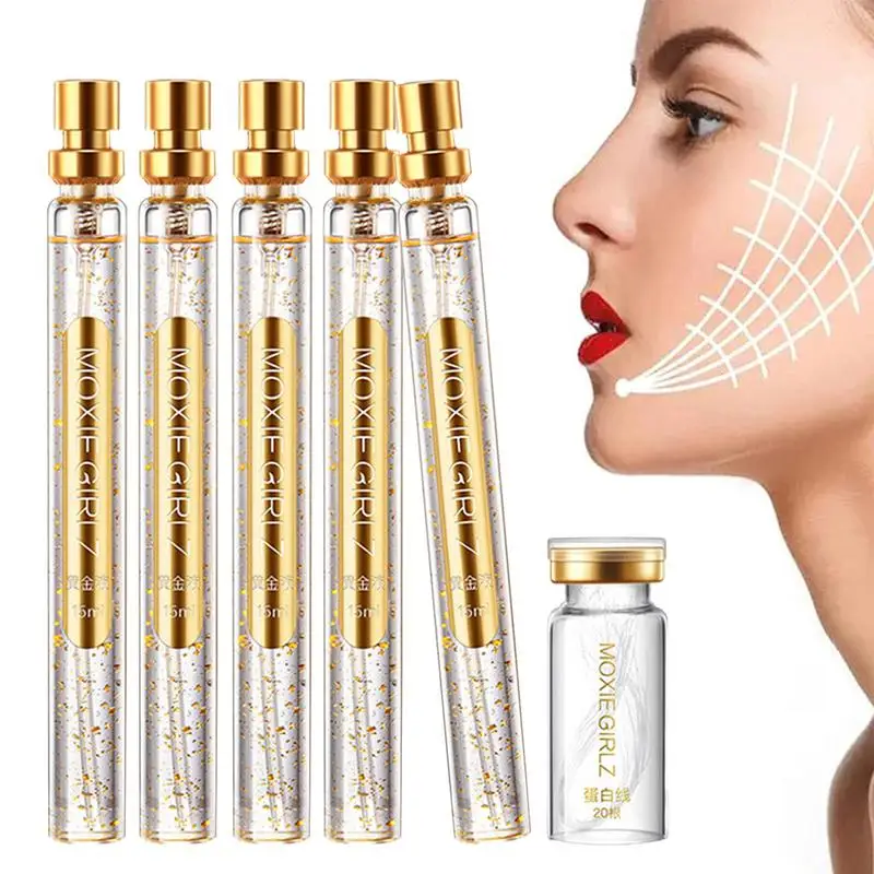 

Protein Thread Lifting Face Korean Protein Thread Lifting Kit Soluble Collagen Small Molecule Essence For Face And Neck Reducing