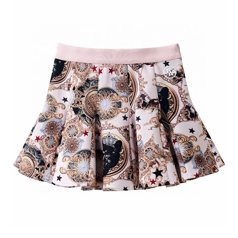 

Korean Golf Skirts Women Summer Fashionable Sports Outdoor Flower Bud Umbrella Short Golf Skirt