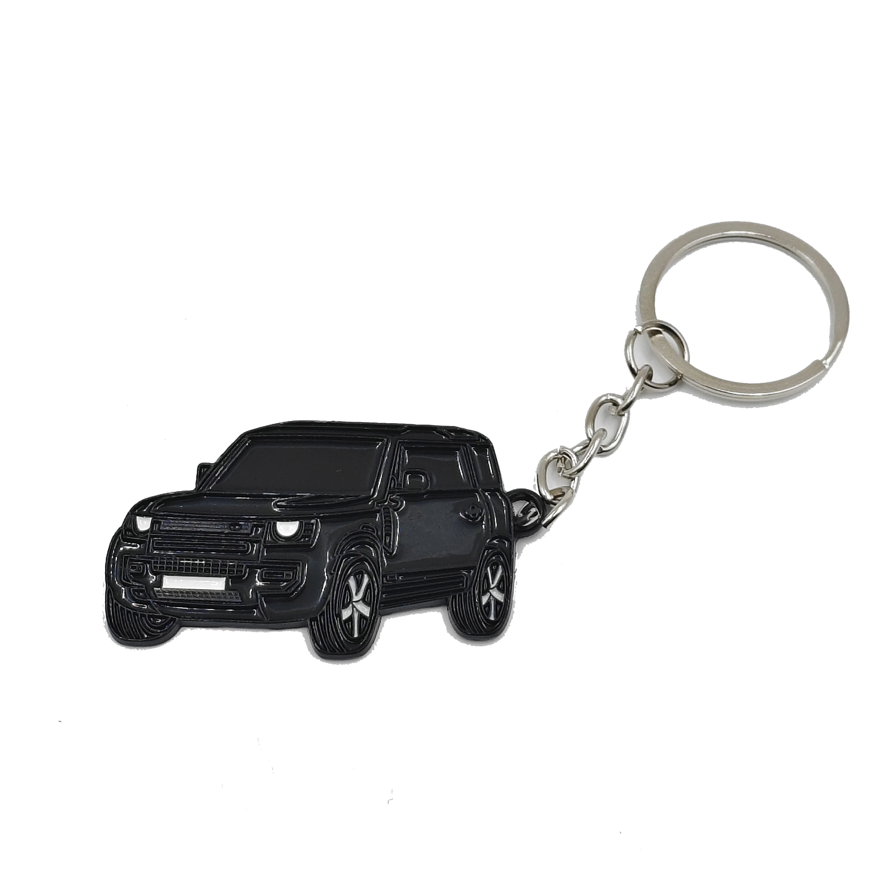 

Металлический брелок для модели автомобиля Defender, подвесной кулон, автомобильный держатель для ключей, офисные культура, образовательные принадлежности