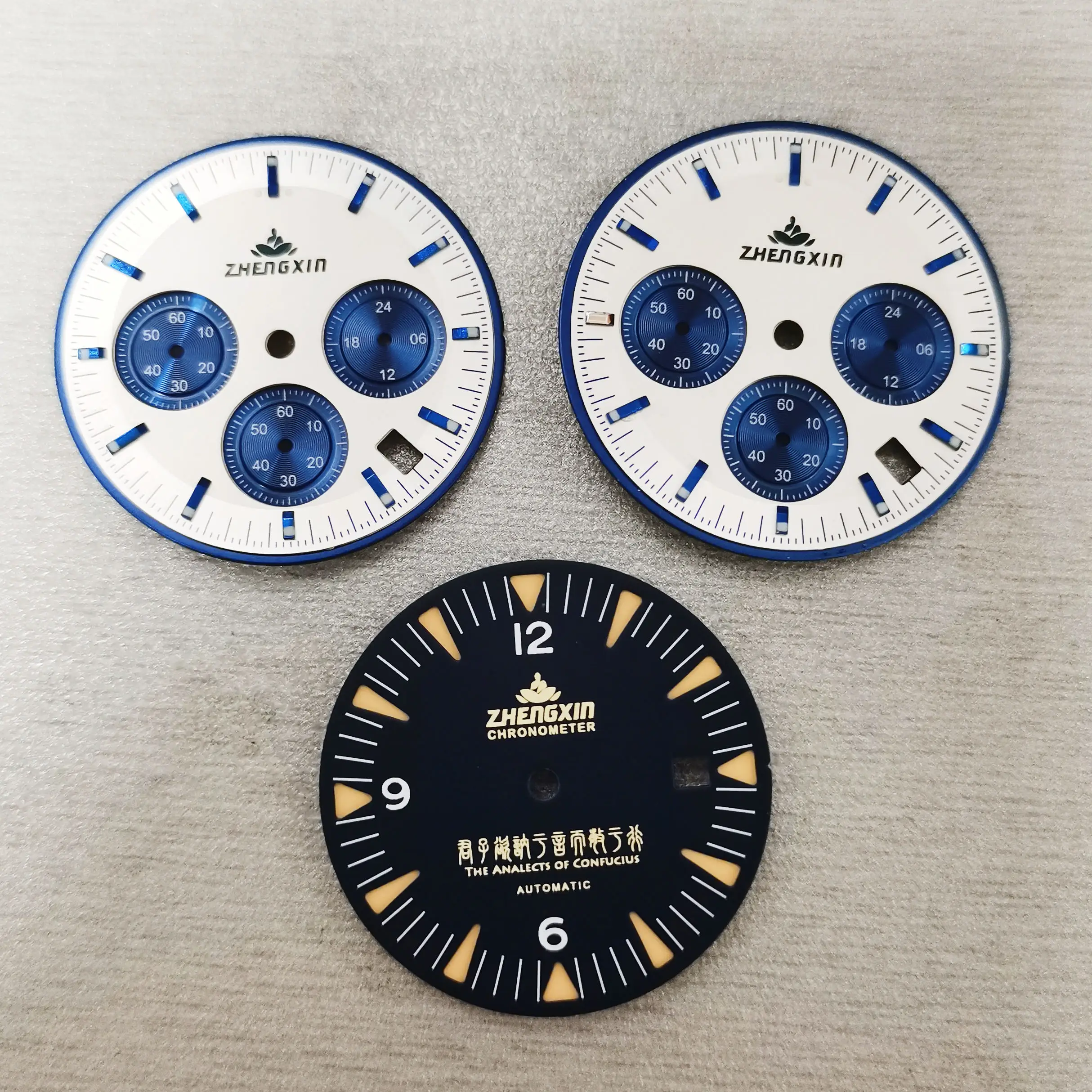 All kinds of dial customization personalized content business laser engraving or ink printing