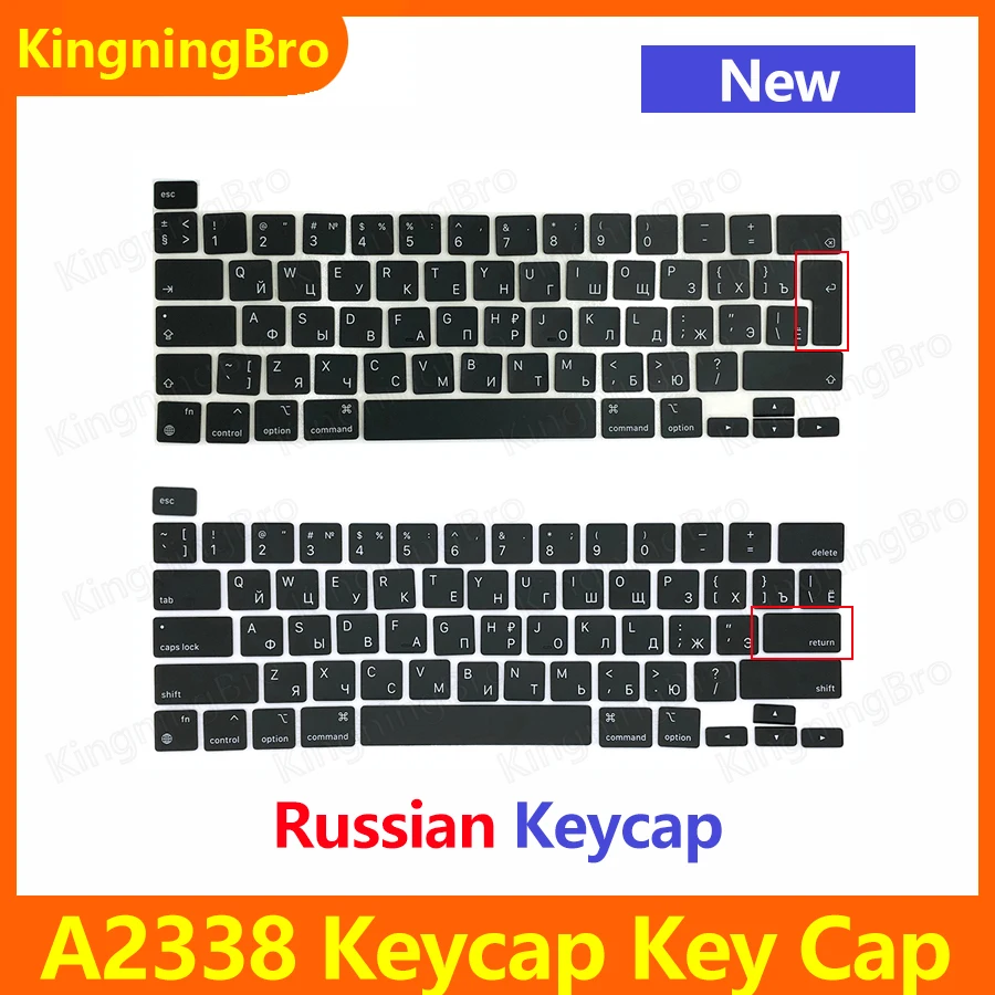

Новинка, колпачки для клавиш с русской клавиатурой A2338 для Macbook Pro 13 ", колпачок для клавиш M1, колпачок для клавиш 2020 EMC 3578
