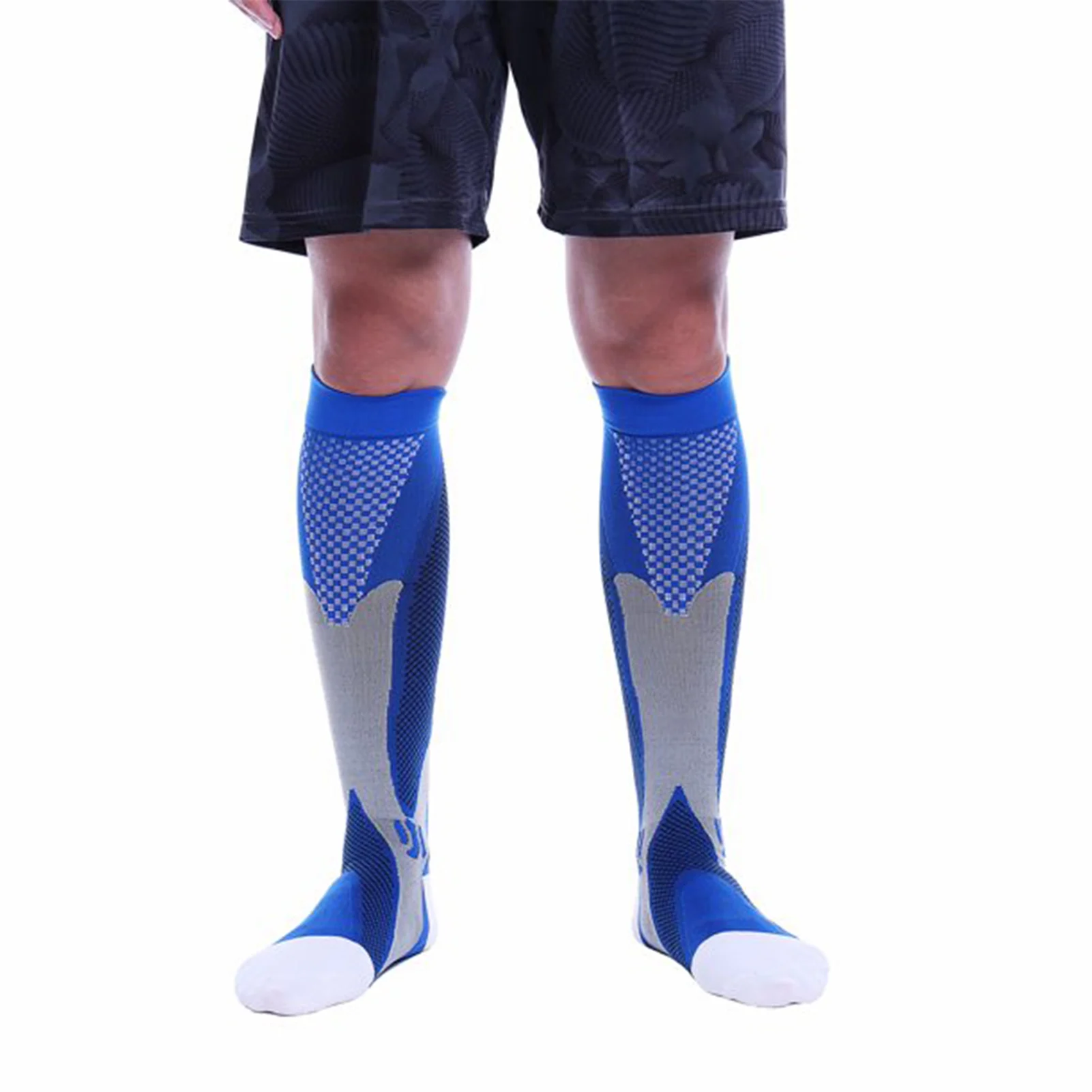 

1pair Protection Men Women For Running Relief Shin Splints Skin Care Compression Socks Pregnancy Athletic Sports Breathable Soft
