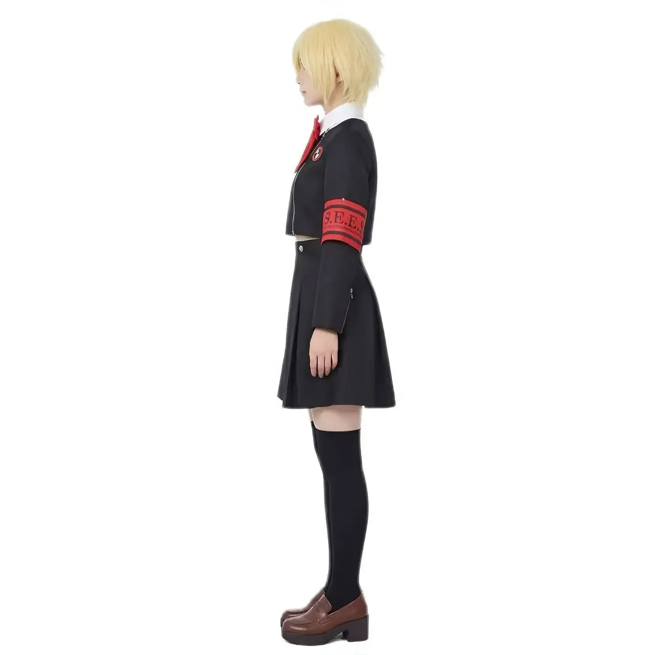 Фото Костюм для косплея Айгис и Дзюнпэя из Persona 3, школьная форма, наряд из аниме-игры №3
