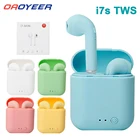 I7MINI Беспроводное зарядное устройство Bluetooth 5 Stetro Oortelefoons водонепроницаемые спортивные Oordopjes для Huawei Iphone Xiaomi Tws