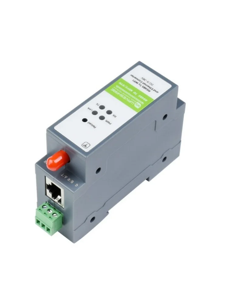 Фото Последовательный сервер с креплением на рейку, модуль RS485 к WIFI/Ethernet, шлюз Modbus MQTT №2