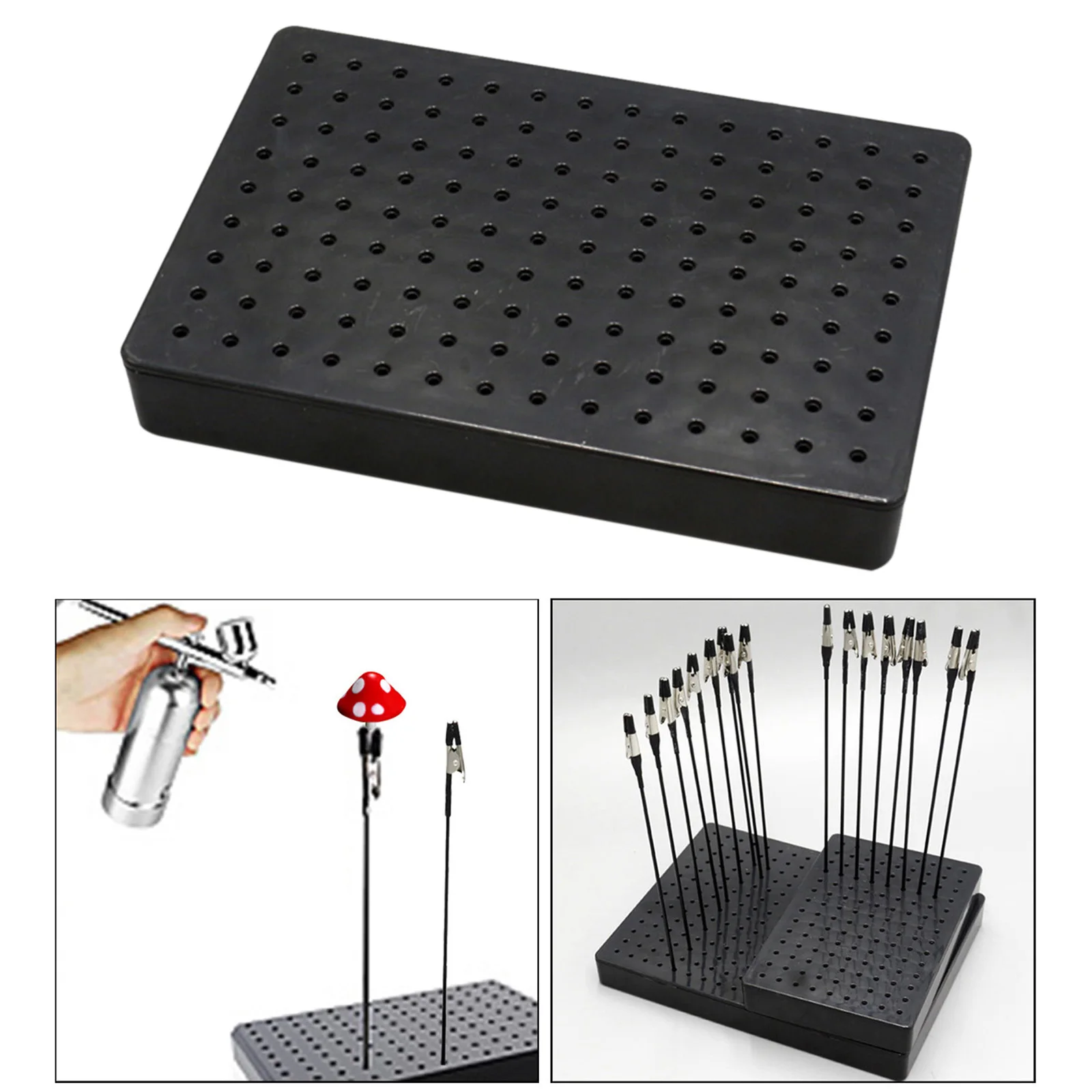 

20 Pieces Airbrush Alligator Clip Model Color Inkjet Painting Sticks Painting Stand For