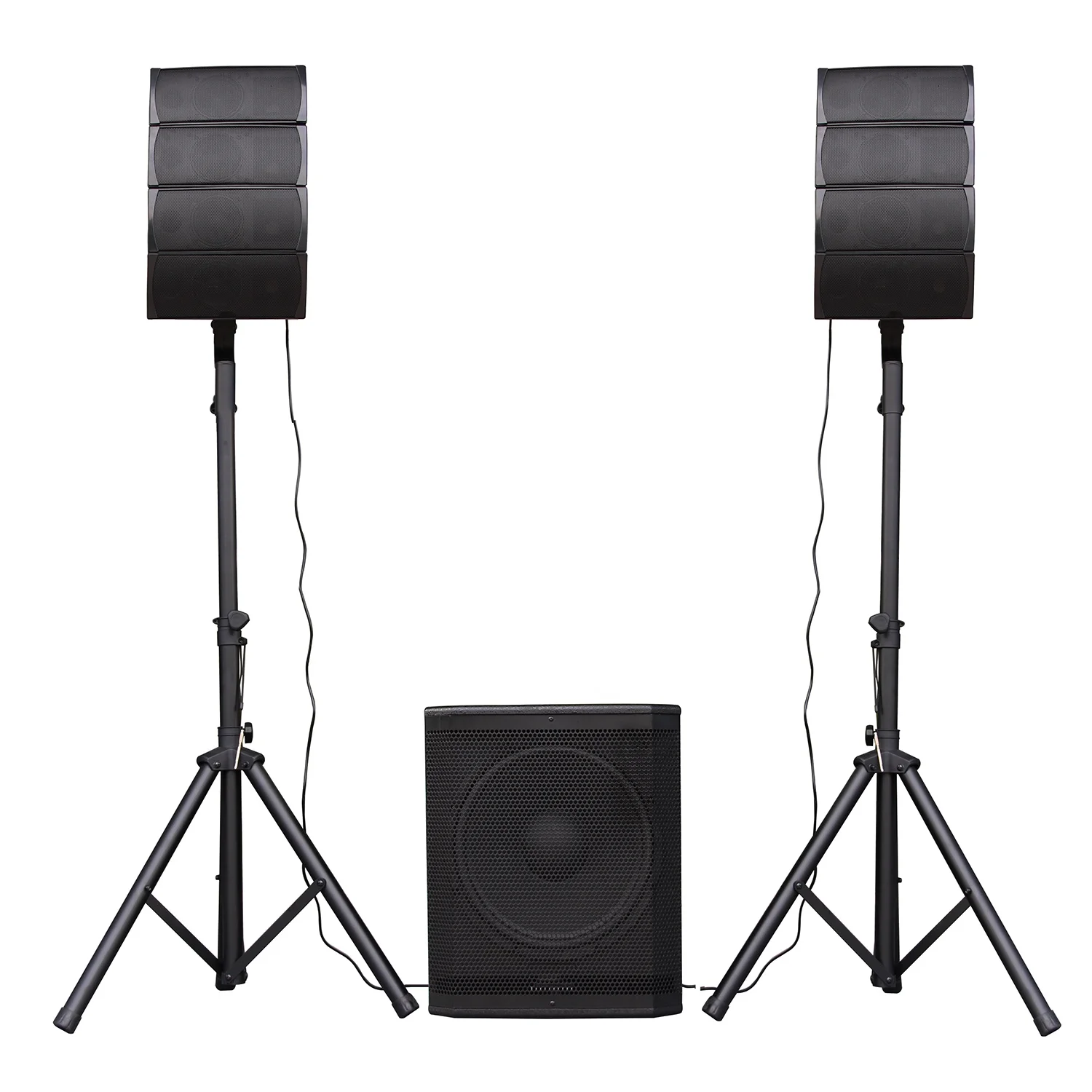 

1600W 12" Subwoofer Professional audio Karaoke sets BT TWS sound box PA speaker System active woofer+Array Line Bocina Parlante