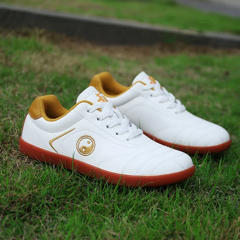 Новый стиль обувь для тай-чи пар профессиональная нескользящая боевых искусств