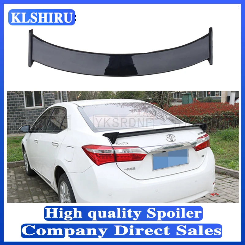 

Спойлер заднего крыла для Toyota Corolla 2014-2017 ABS TRD-style, спортивный спойлер для багажника Corolla 2014 2015 2016 2017
