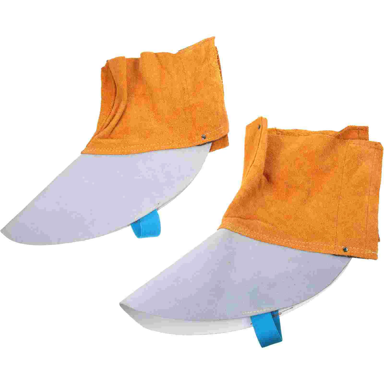 

Welding Foot Protection Protector Anti-scalding Shoe Cover Cowhide Flame Retardant