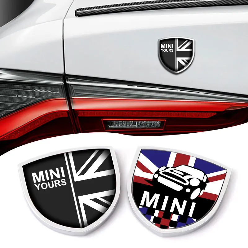 

Car Styling Car Side Body Decoration Metal Badge Car Sticker For BMW Mini Cooper F54 F55 F56 R56 R60 SONE Roadster Clubman Coupe