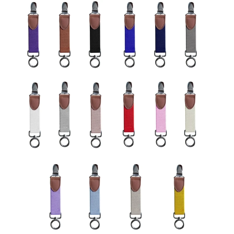 

652F Scarf and Hat Clips on Bag Hat Holder for Kids Adults Outdoor Travel Accessory