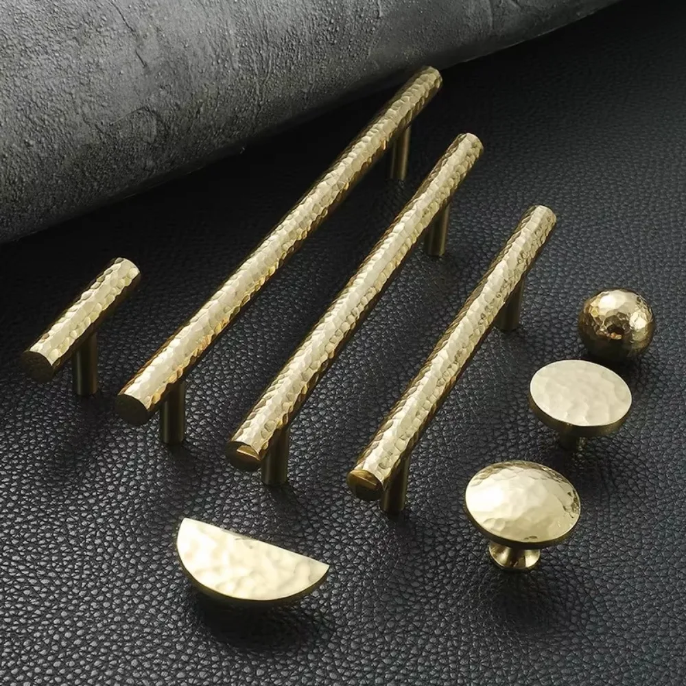 Латунные ручки ручной работы arabitic для шкафа и ящика золотые мебельные роскошные