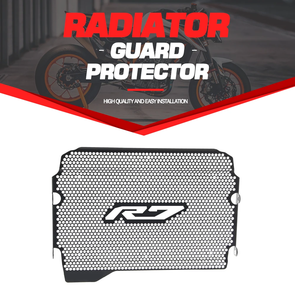 

FOR YAMAHA YZF R7 ABS 2022-2023 Accessories Motorcycle Radiator Guard Protector Grille Grill Cover Water Tank Protection YZF-R7