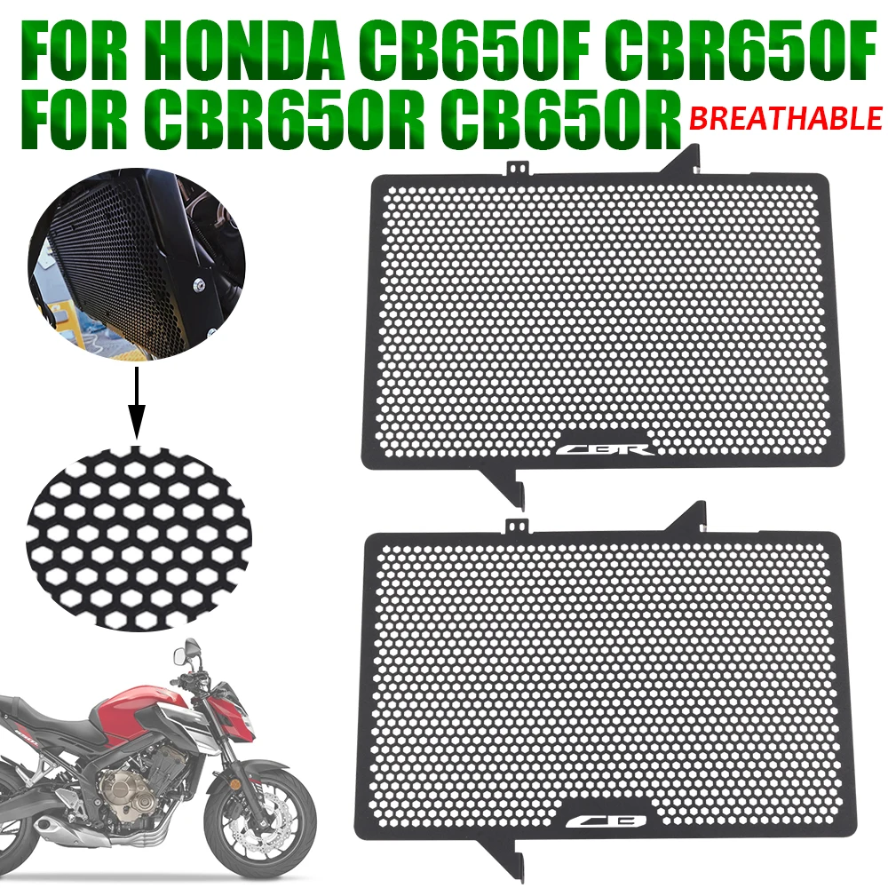 

For HONDA CB CBR 650F CBR650F CB650F Radiator Grille Cover Guard Protection Protetor CB650R CBR650R CB 650R 2019 2020 2021 2022