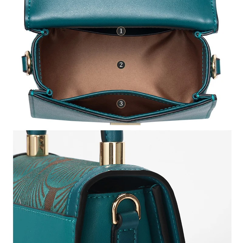 2023 Женская мини-сумка умная сумка-мессенджер женская национальная жаккардовая