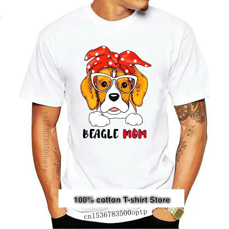 Beagle-camiseta personalizada para hombre y mujer, ropa divertida Unisex de algodón para...