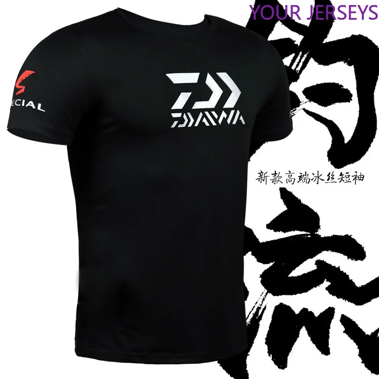 

Summer Fishing T-Shirt Outdoor Breathable Fishing Clothes Short Sleeve Fishing Dawa Clothing Fishing Top Wear T-shirt