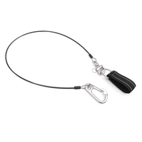 freediving lanyard leash with scuba diver wristband strap freediving safety rope for freediving scuba dive