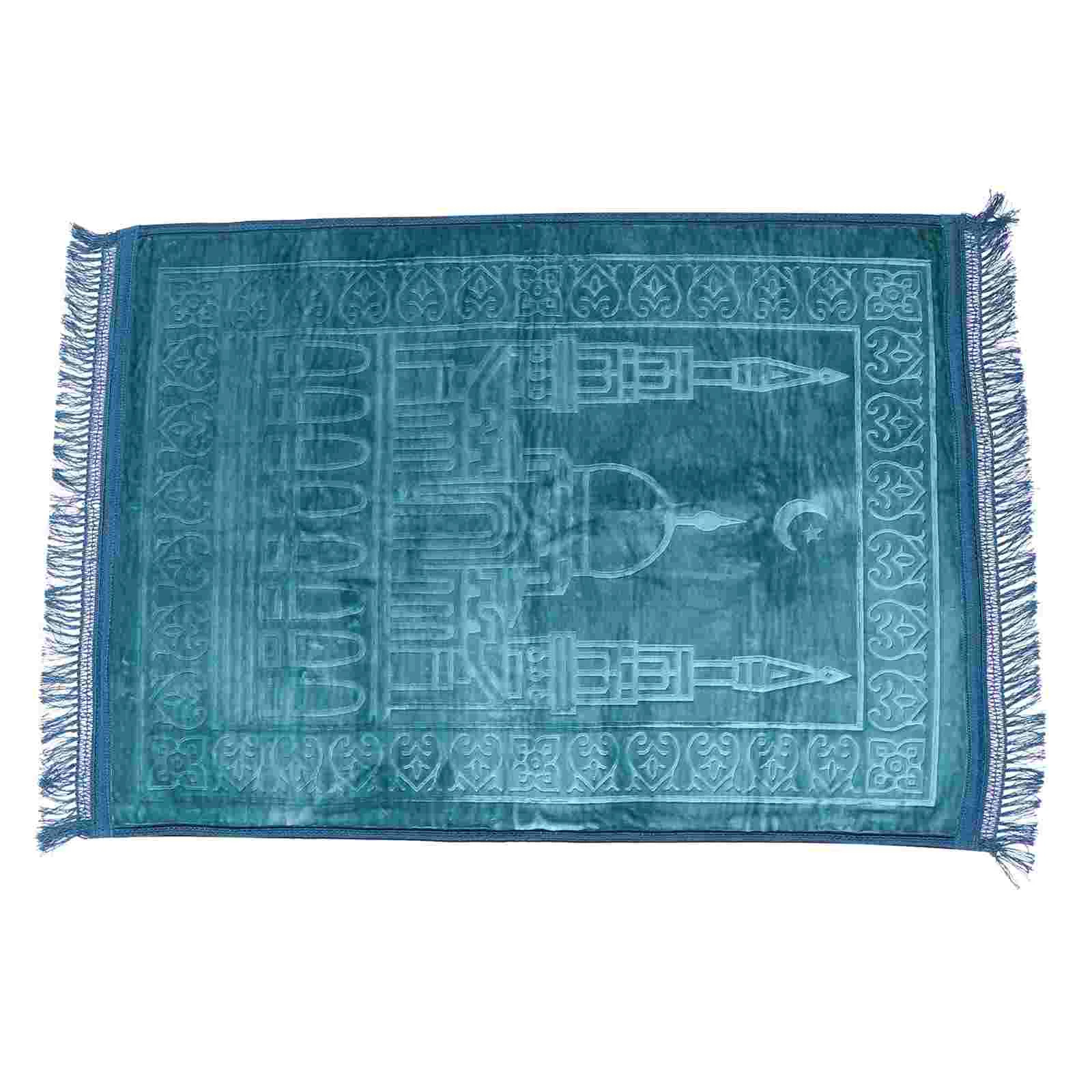 

1Pc Multi-purpose Muslim Prayer Rug Comfortable Prayer Mat Islamic Prayer Carpet