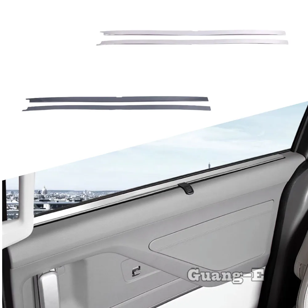 Для Hyundai Custo 2021 2022 2023 2024 нержавеющая сталь автомобильная дверь второй ряд