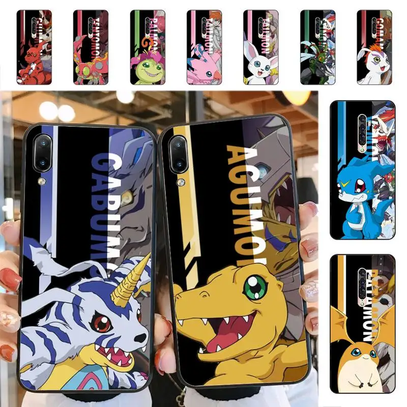 

Digital Monster Digimon Phone Case for Vivo Y91C Y11 17 19 17 67 81 Oppo A9 2020 Realme c3 funda