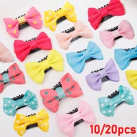 1020pcs baby hair bows girls barrettes bow ribbon hair clipshairpins kids hair clip butterfly headwear decor accessories