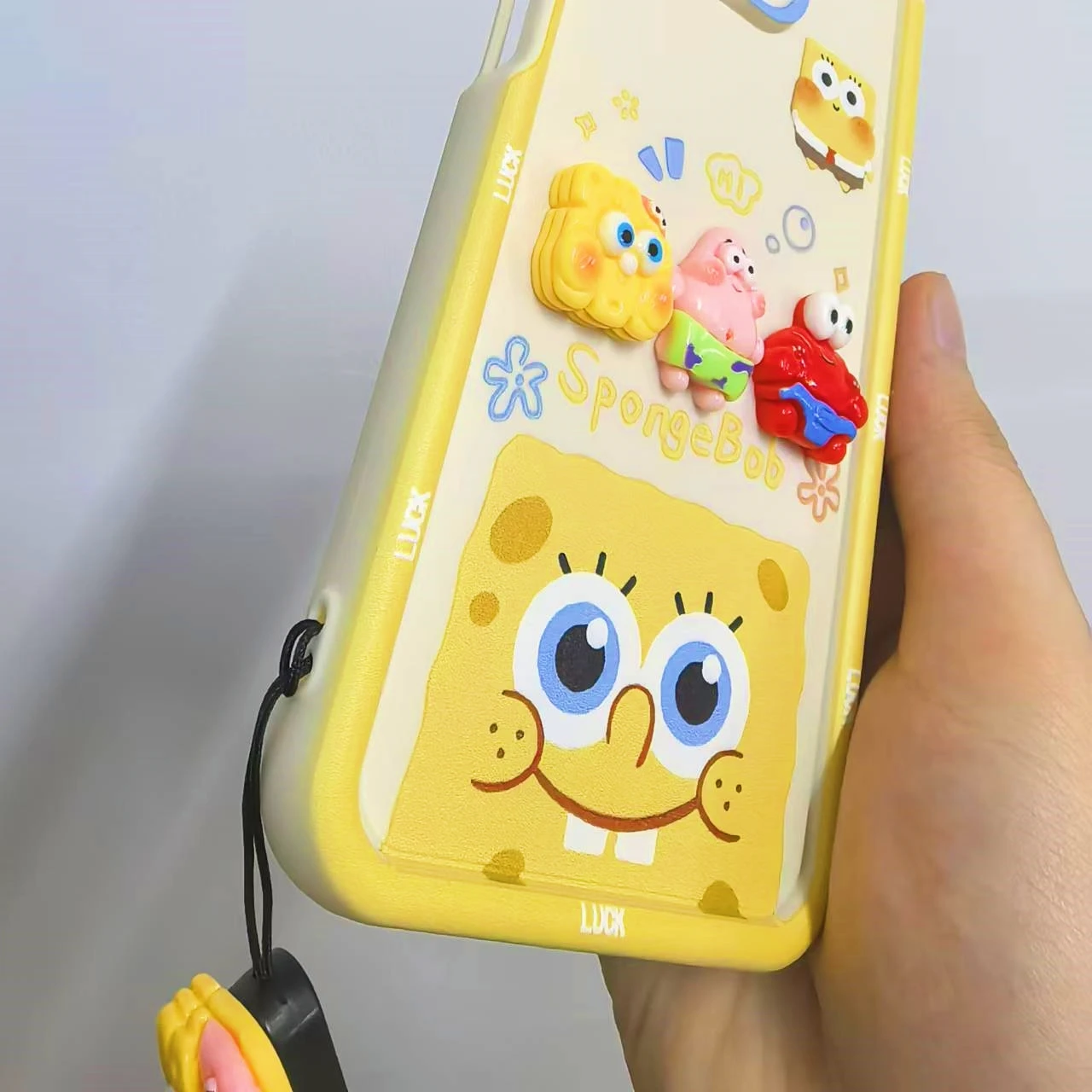 Для iPhone 8plus 7 8 6 6s Plus SE 2020 2022 So Cute 3D мультфильм Губка Боб Патрик Стар игрушечный
