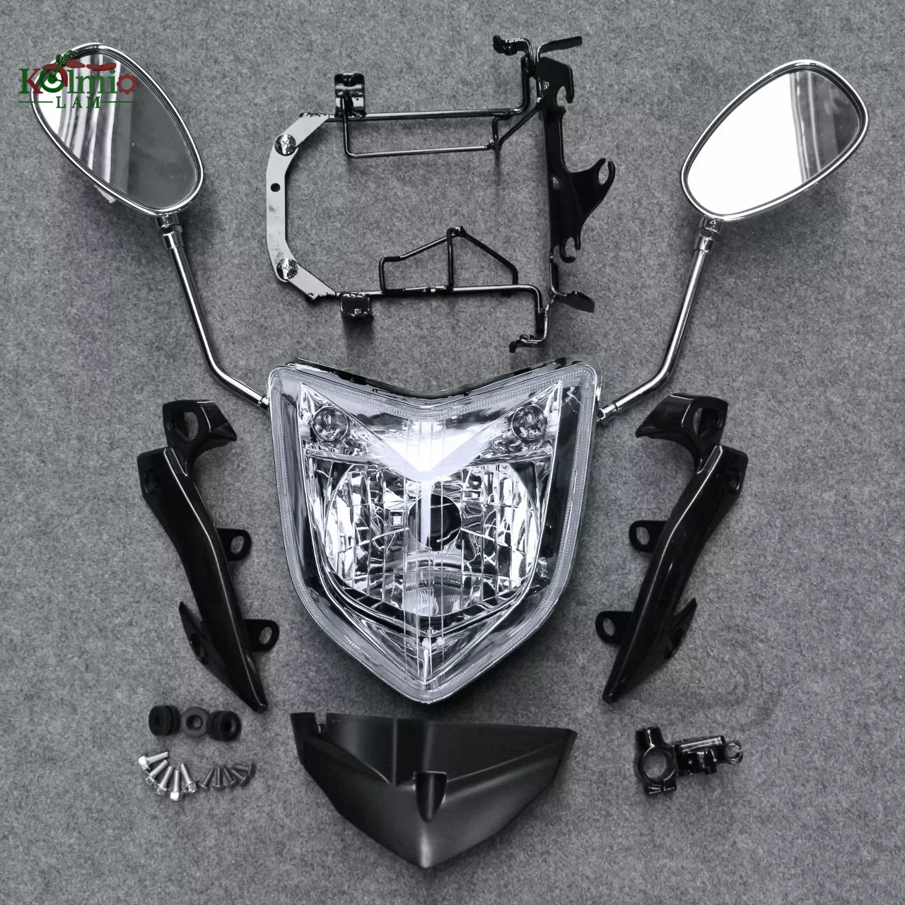 

Комплект фар для мотоцикла YAMAHA 2006 - 2015 FZ1N FZ1, передняя фара в сборе, зеркало поворота 2007 2008 2009 2010 2011 2012