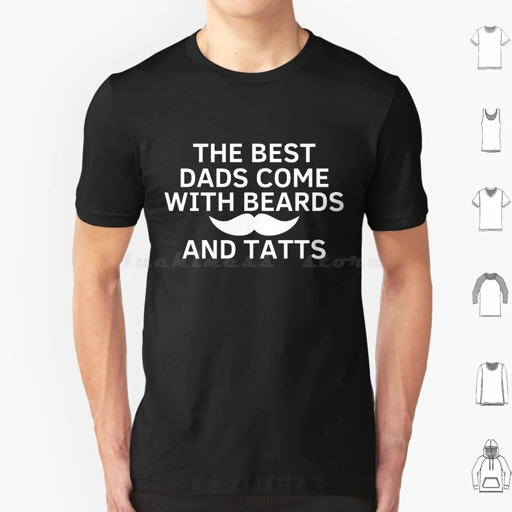 

Забавная футболка с изображением лучшего папы на День Матери с бородой и тату для мужчин и женщин, Хлопковая мужская и женская футболка с принтом «сделай сам» для лучших пап с бородой