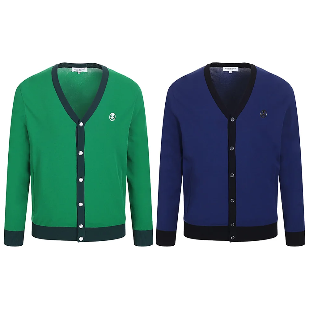 

"Best-selling Simple Men's V-neck Knitted Cardigan!Soft To The Touch, Highly Elastic and Warm, Fashionable Golf Knitted Jacket!"