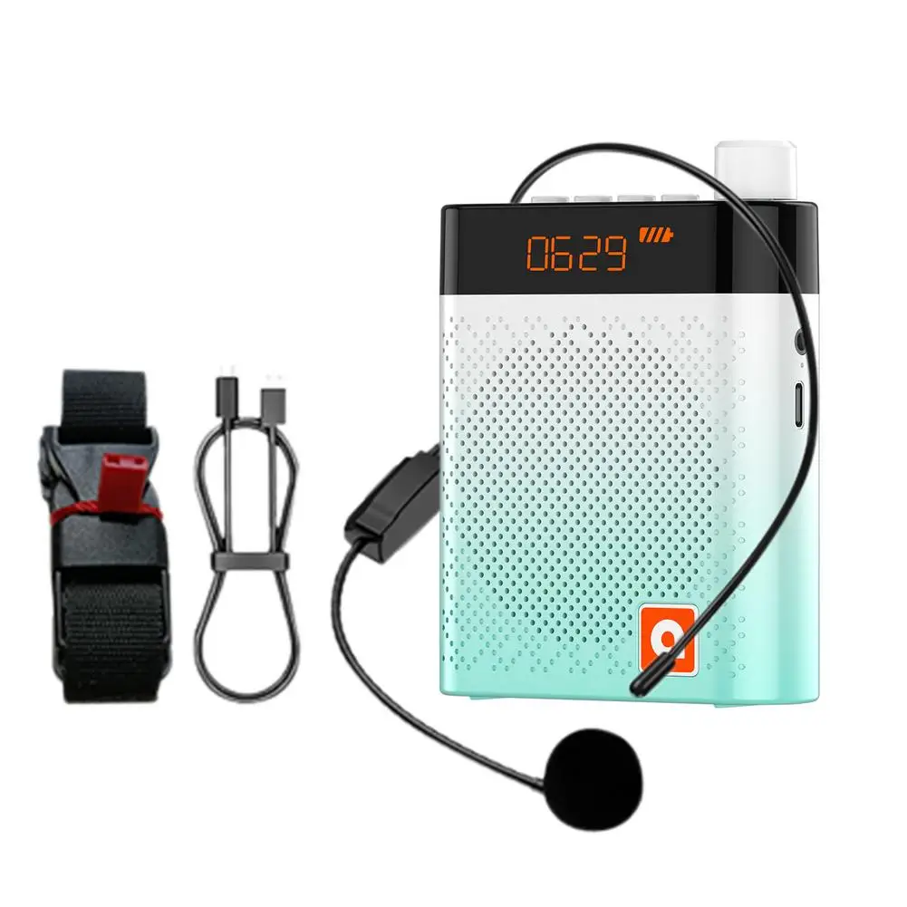 

SHACK amplificatore vocale cuffie senza fili per microfono per riunioni aula K6 altoparlanti microfono Bluetooth ad alta potenza
