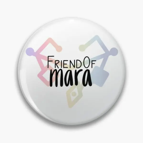 

Friend Of Mara First One Is Heart Customizable Soft Button Pin Decor Jewelry Creative Collar Cute Cartoon Lapel Pin Fashion Hat