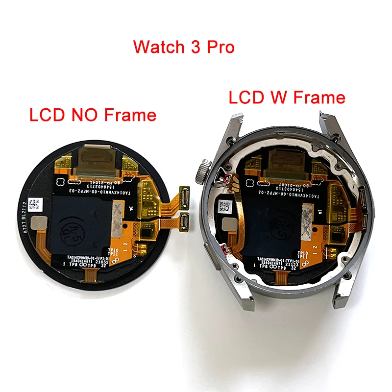 Купи Оригинальный ЖК-дисплей M & Sen 1, 43 "для Huawei Watch 3 Pro 3Pro, экран + сенсорная панель, дигитайзер для Huawei Watch 3 Pro, дисплей с рамкой за 3,407 рублей в магазине AliExpress