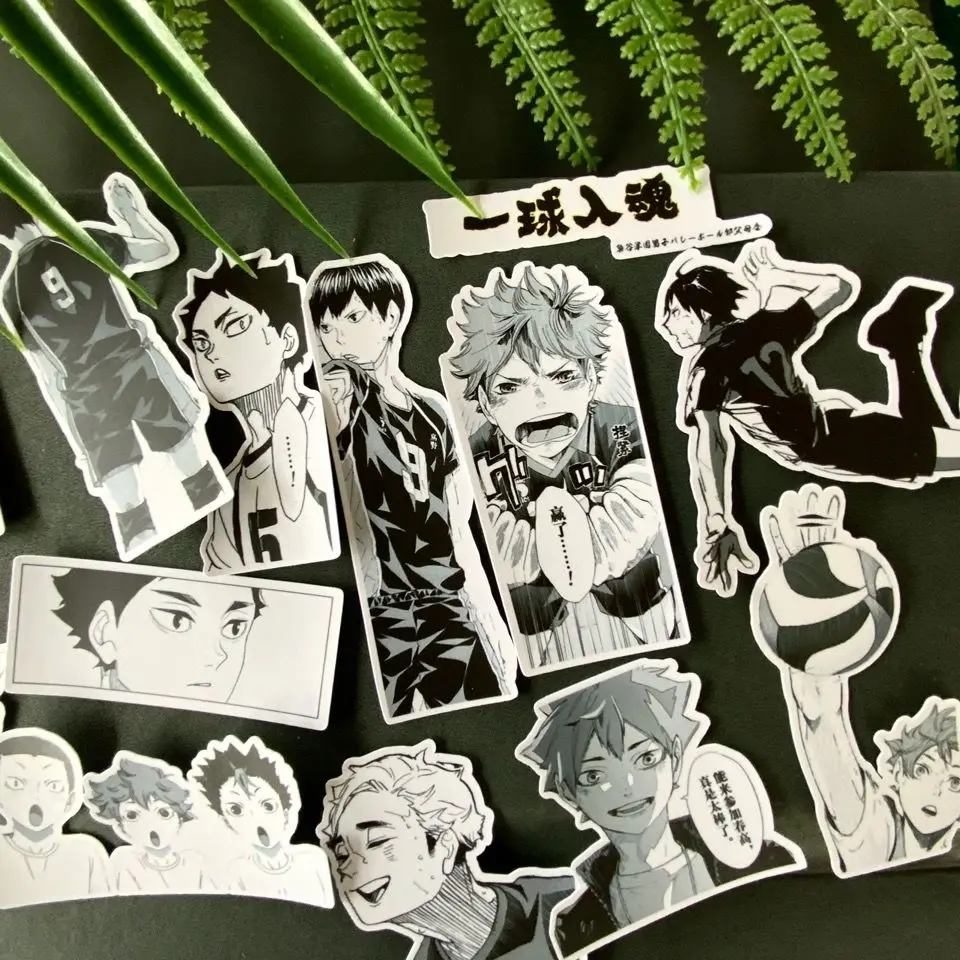 

Japanese Manga Sticker Haikyuu Volleyball Boys To Kanahara Okiyama Yoshiyama Decorative Sticker Stationery Box Sticker Account