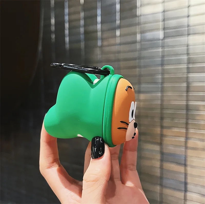

Симпатичная мышь в виде водяной трубки, мультяшное оформление, для AirPods Pro2, Airpod Pro 1, 2, 3, Bluetooth наушники-вкладыши, защитный чехол для наушников