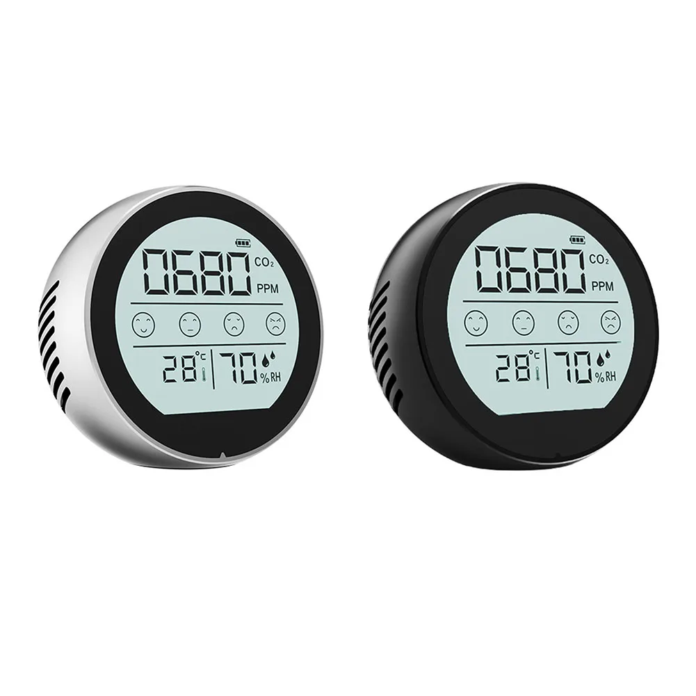

Portable Carbon Dioxide Detector Digital Temperature Humidity Meter Tester